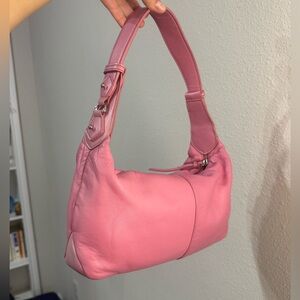 Liz Claiborne Genuine Leather Pink Purse